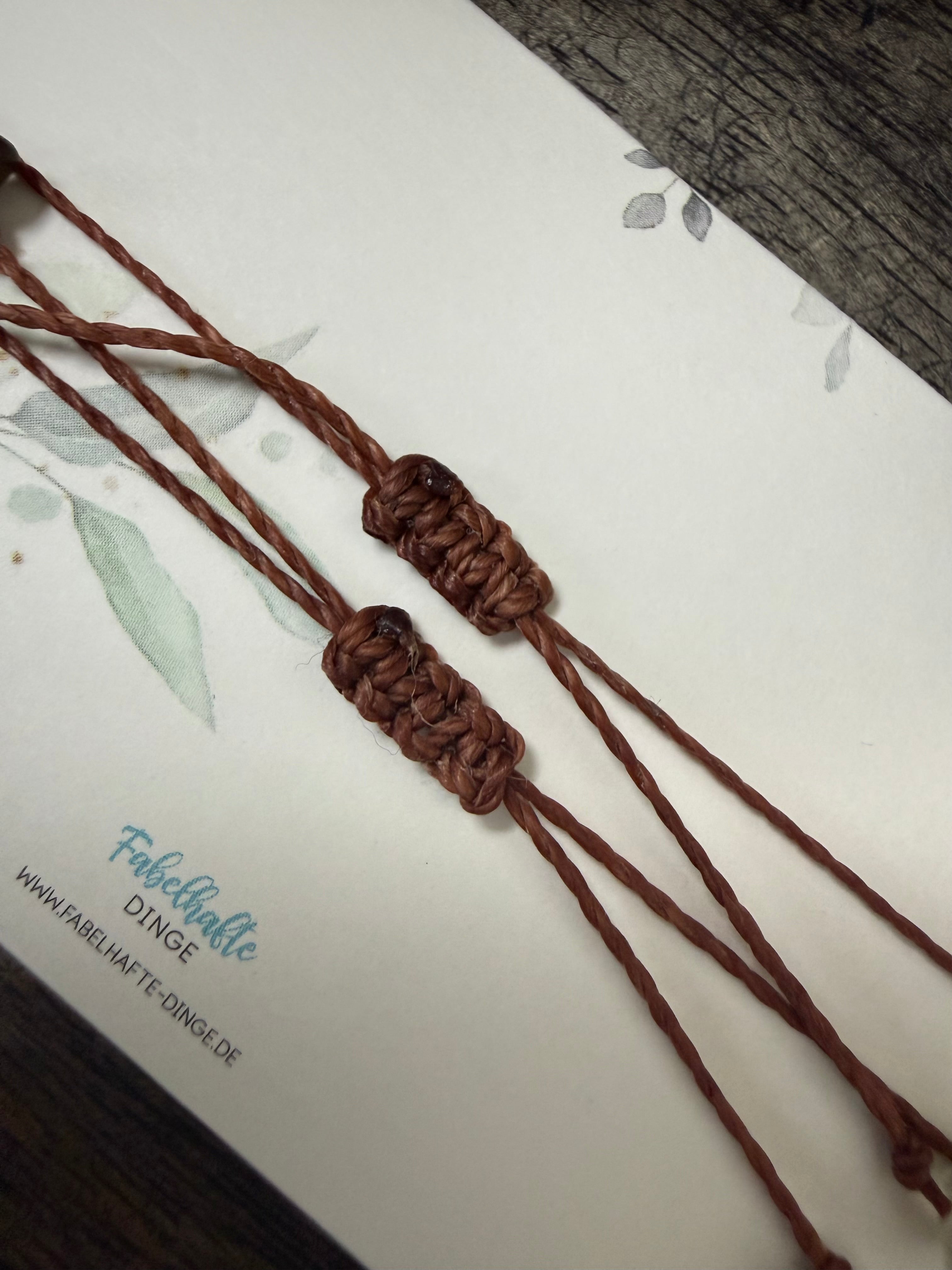 Makramee Armband SET