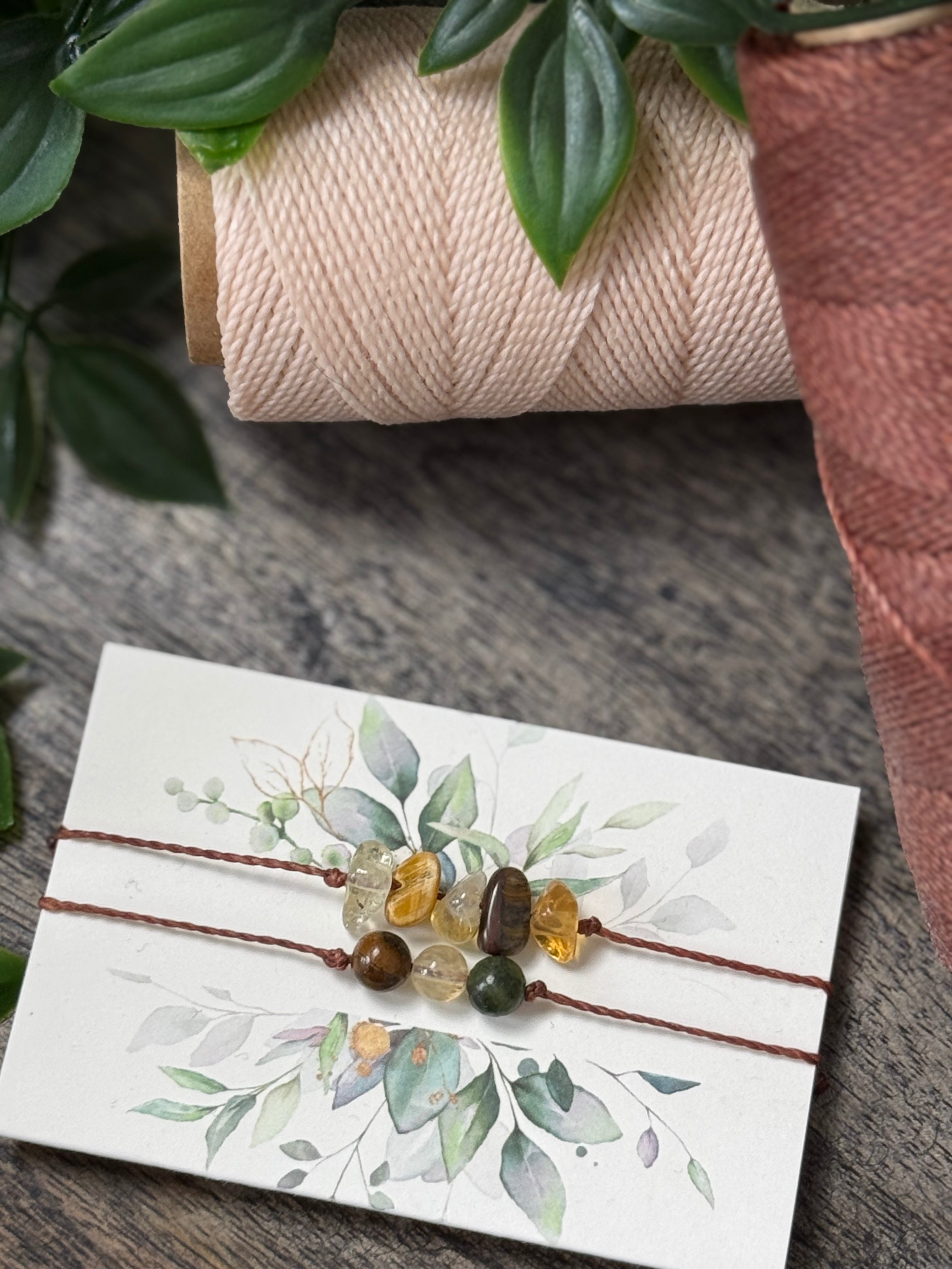 Makramee Armband SET