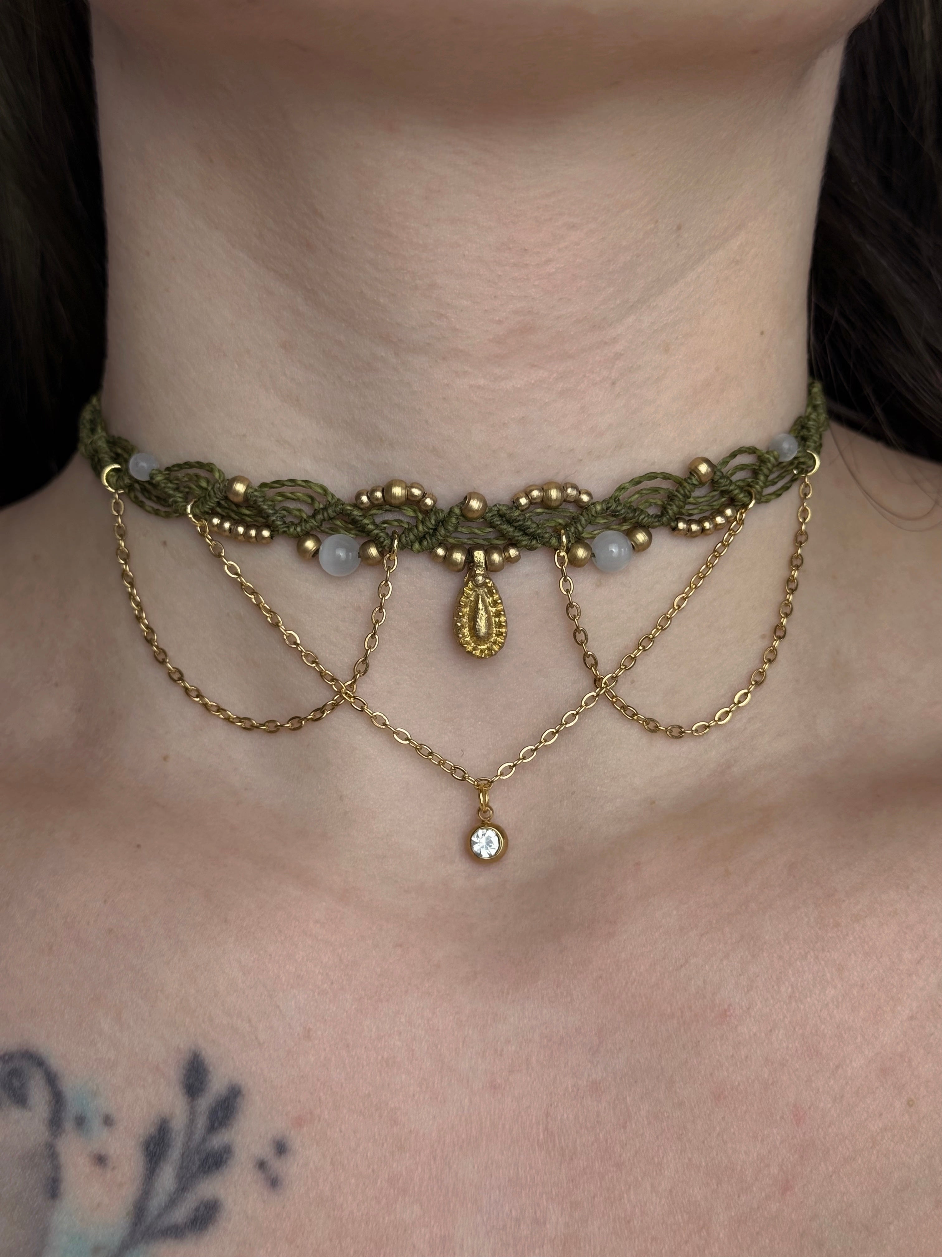 Makramee Choker